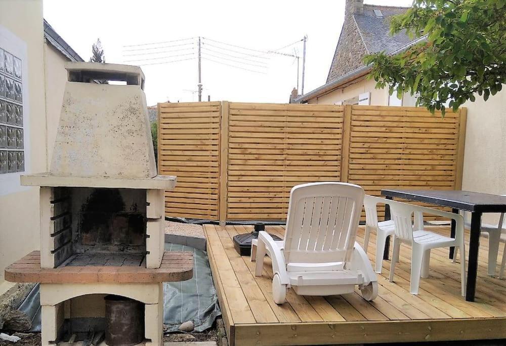 L Embrun Jacuzzi Villa Saint-Malo Exterior photo